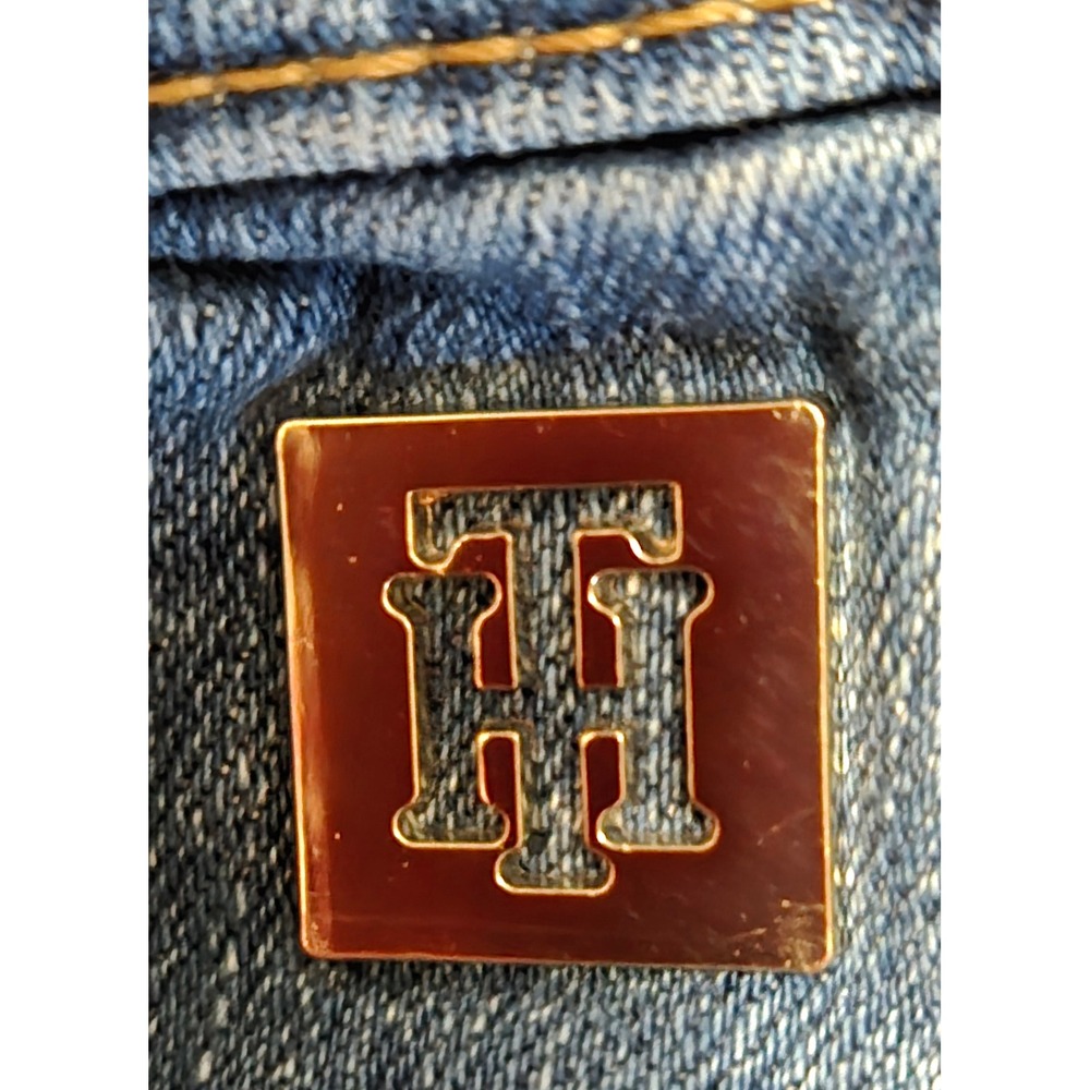 Tommy Hilfiger Classic Tribeca Straight Leg Jeans Blue Denim Women's Size 16 - Picture 8 of 9